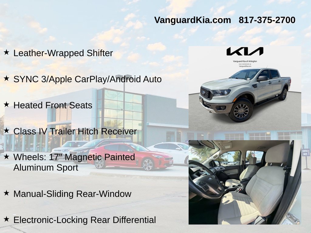 Used 2021 Ford Ranger XLT w/ Equipment Group 302A High AWD/4WD image 30