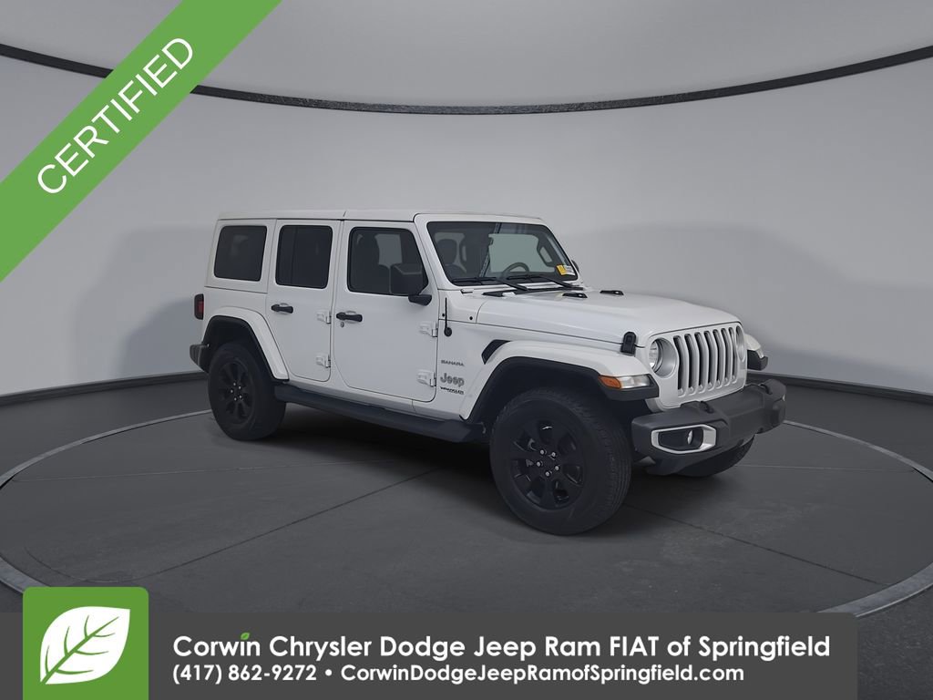 Certified 2022 Jeep Wrangler Unlimited Sahara image 4