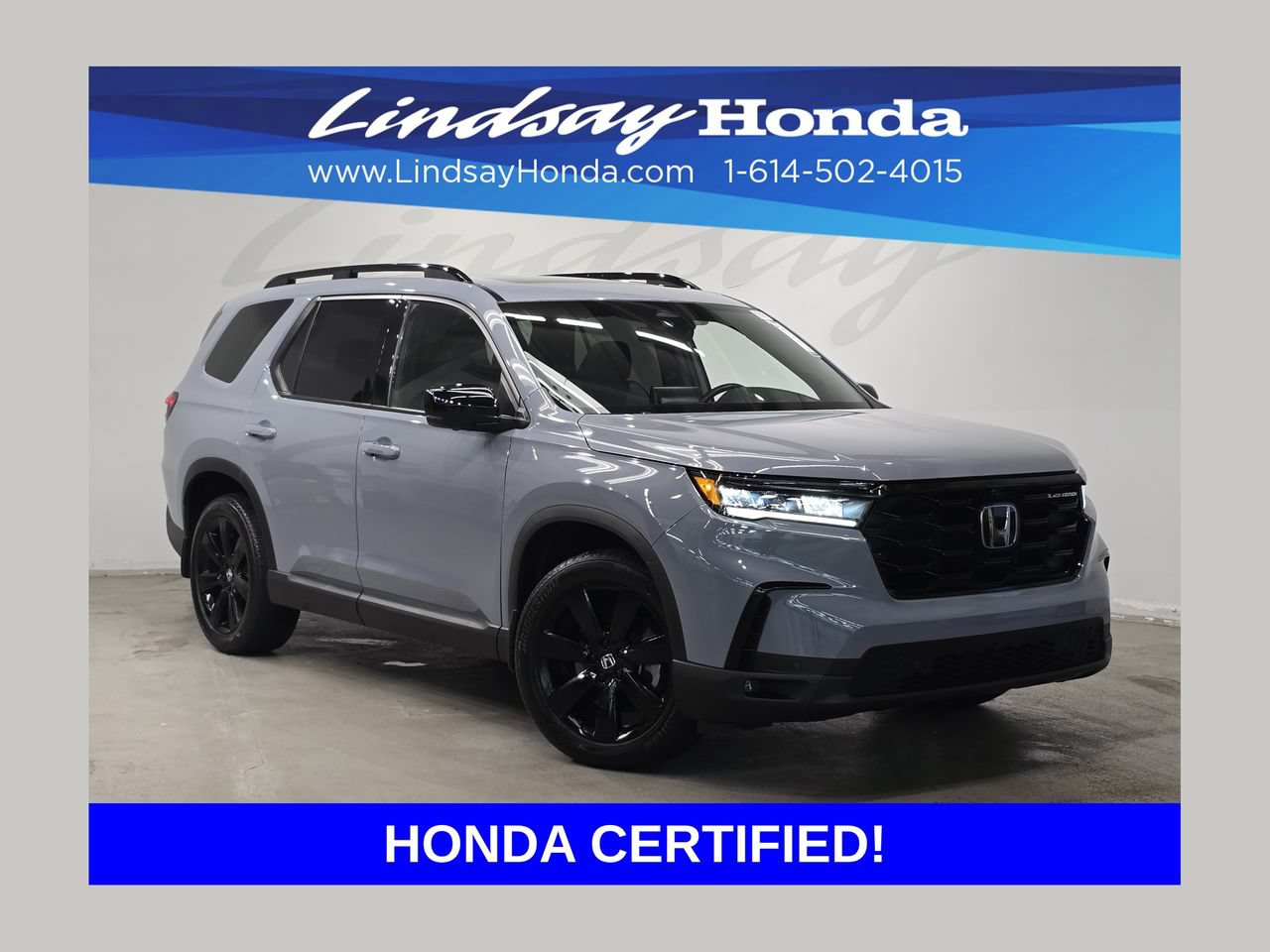 Certified 2025 Honda Pilot Black Edition