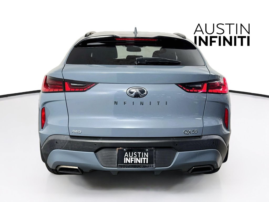 Certified 2022 INFINITI QX55 Luxe w/ Cargo Package AWD/4WD image 8