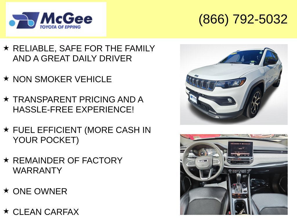 Used 2024 Jeep Compass Latitude AWD/4WD image 4