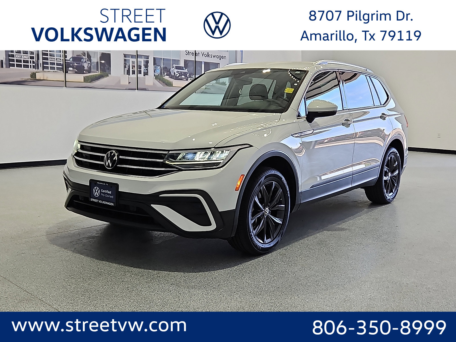 Certified 2022 Volkswagen Tiguan SE FWD image 1