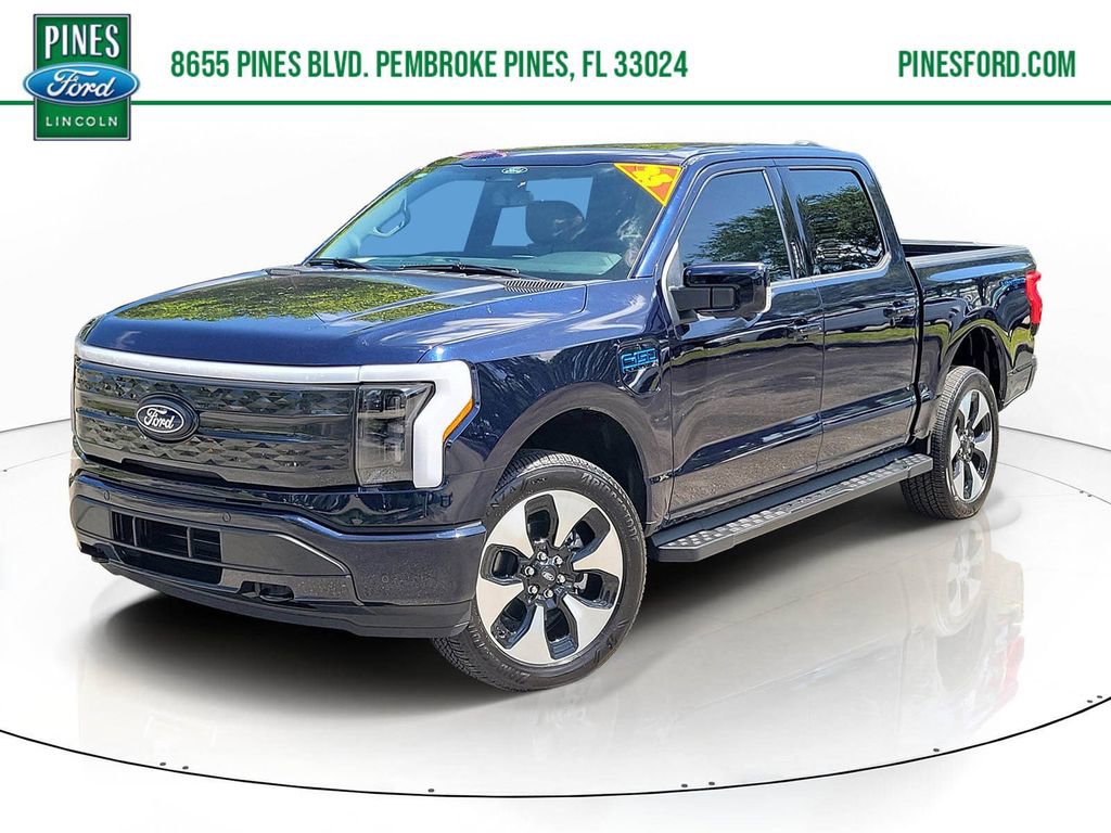 Certified 2025 Ford F150 Lightning Platinum