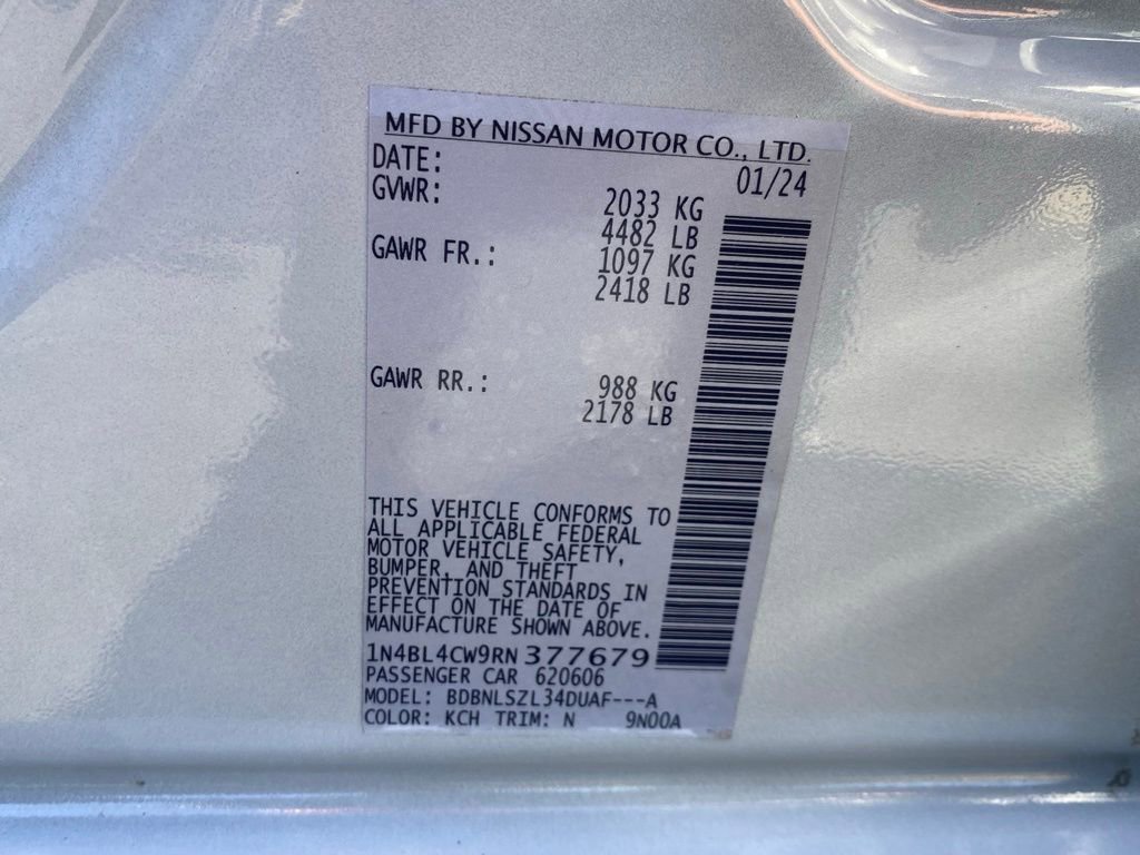 Used 2024 Nissan Altima 2.5 SR w/ SR Premium Package image 21