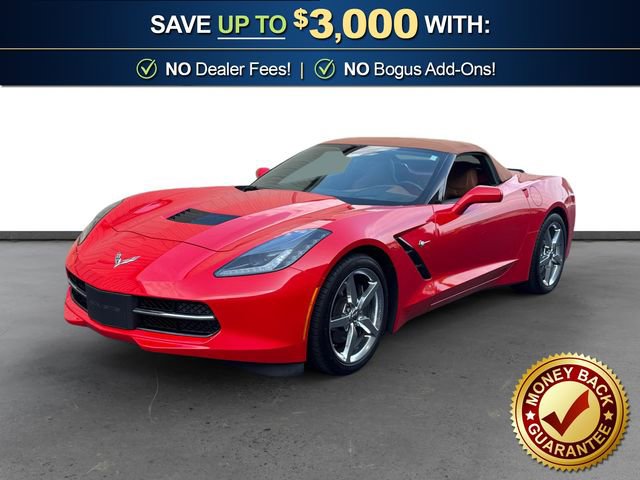 Used 2015 Chevrolet Corvette Stingray Convertible w/ 3LT Preferred Equipment Group RWD 360° Tour