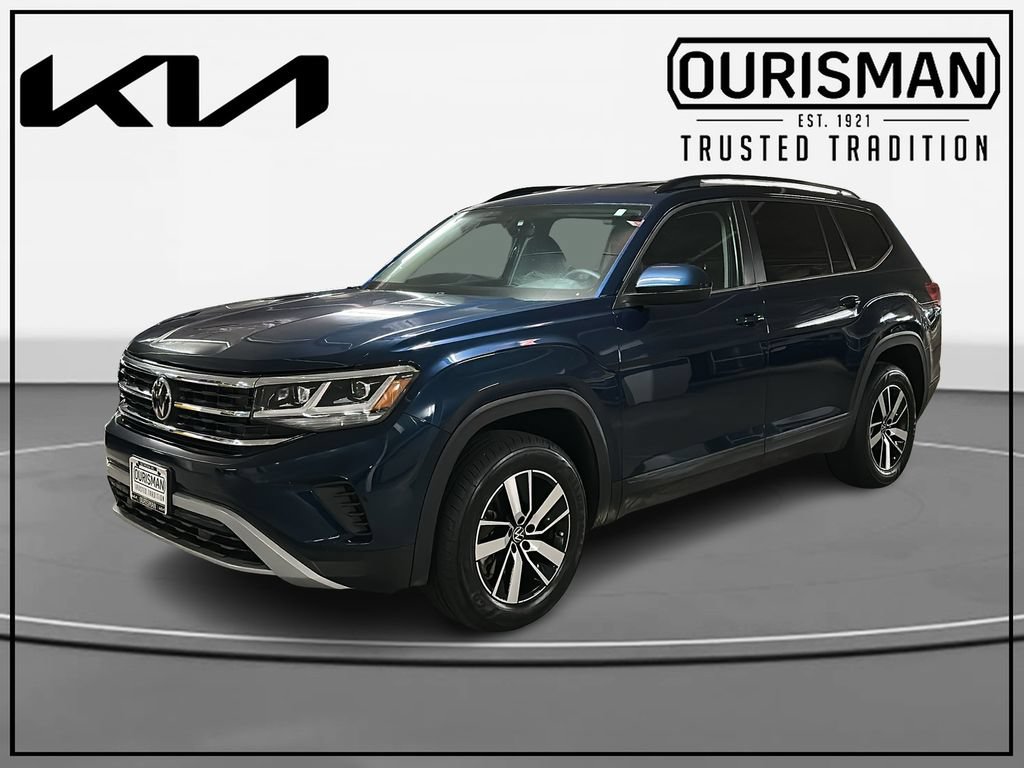 Used 2022 Volkswagen Atlas SE AWD/4WD image 2