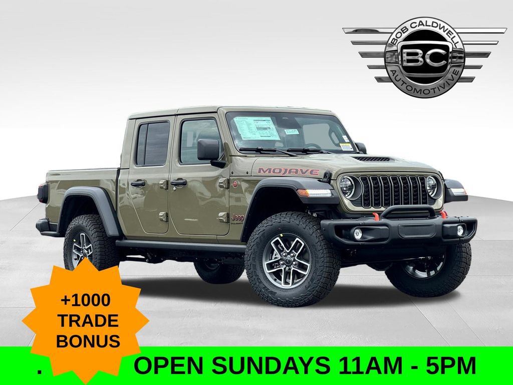 New 2026 Jeep Gladiator Mojave w/ Steel Bumper Group