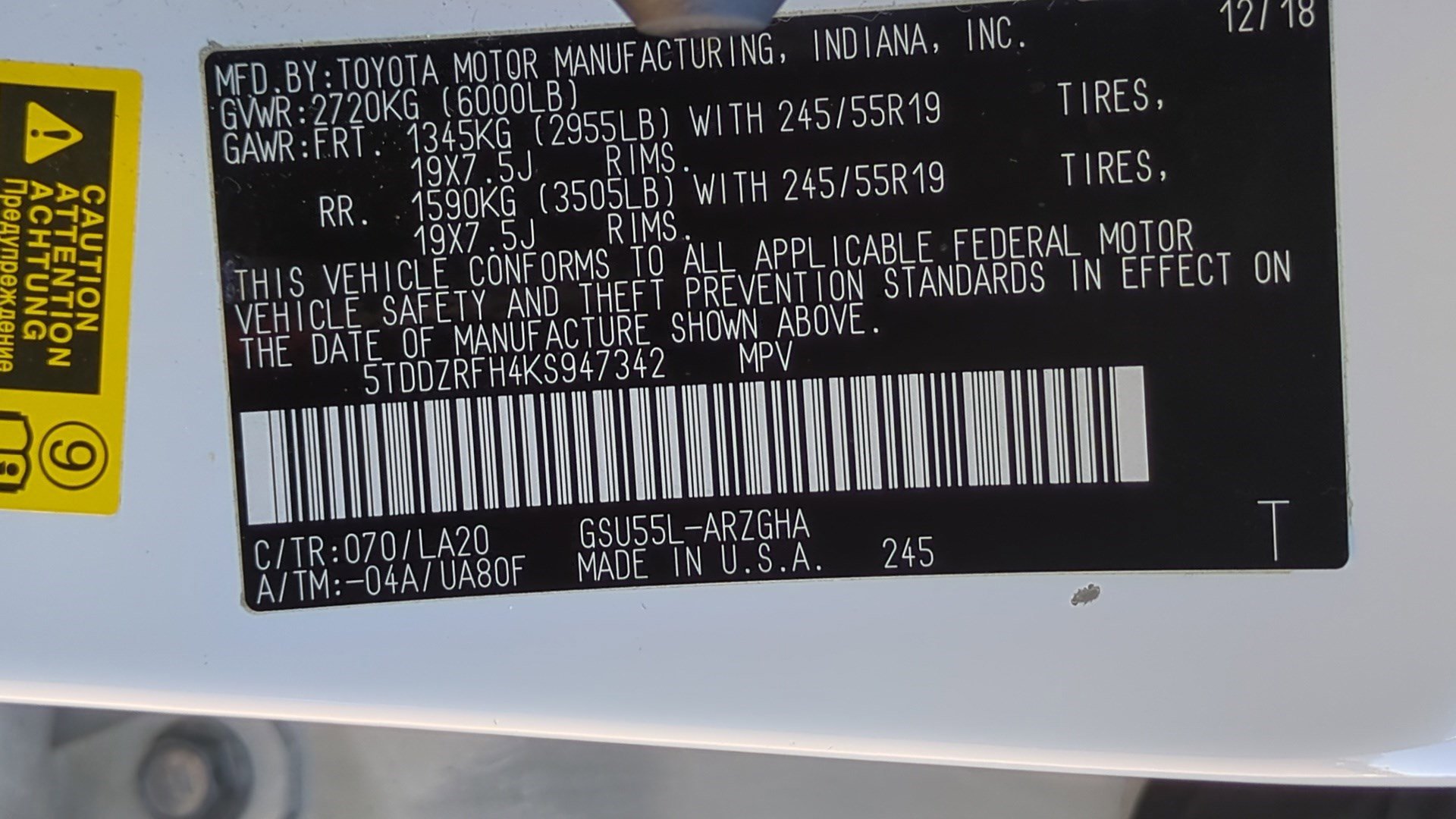 Used 2019 Toyota Highlander Limited image 34