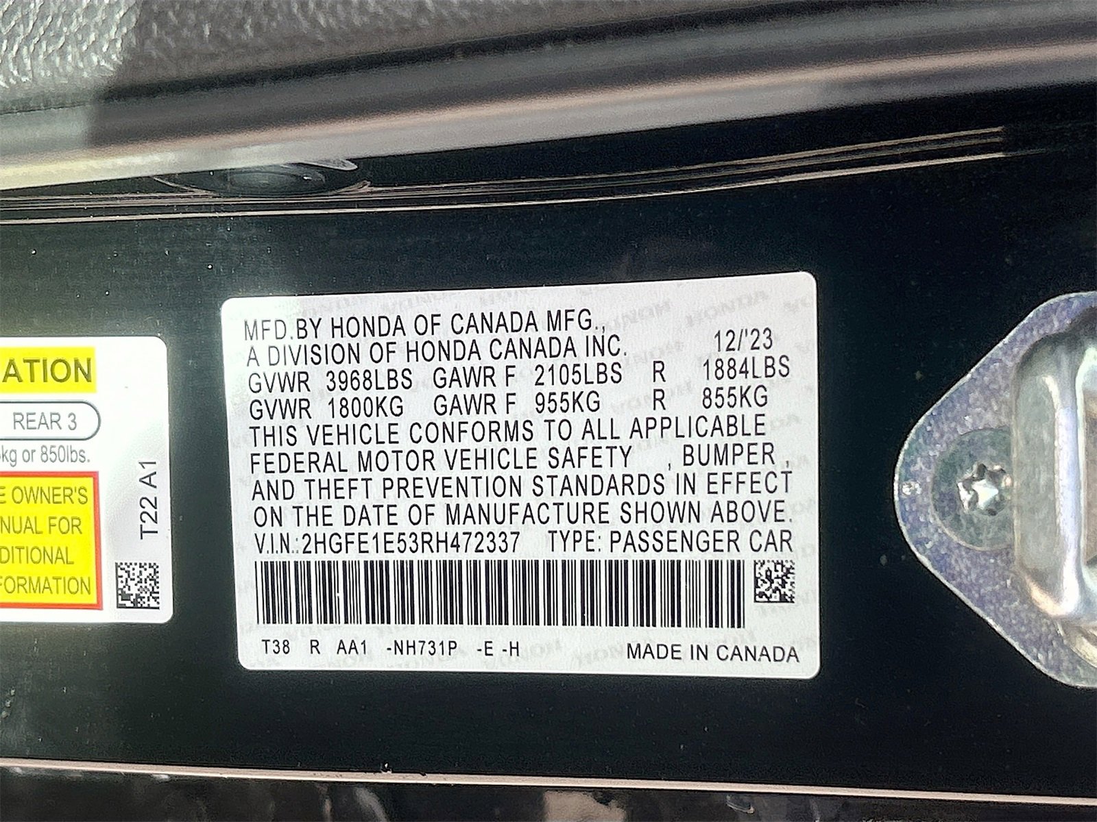 Used 2024 Honda Civic Si image 31