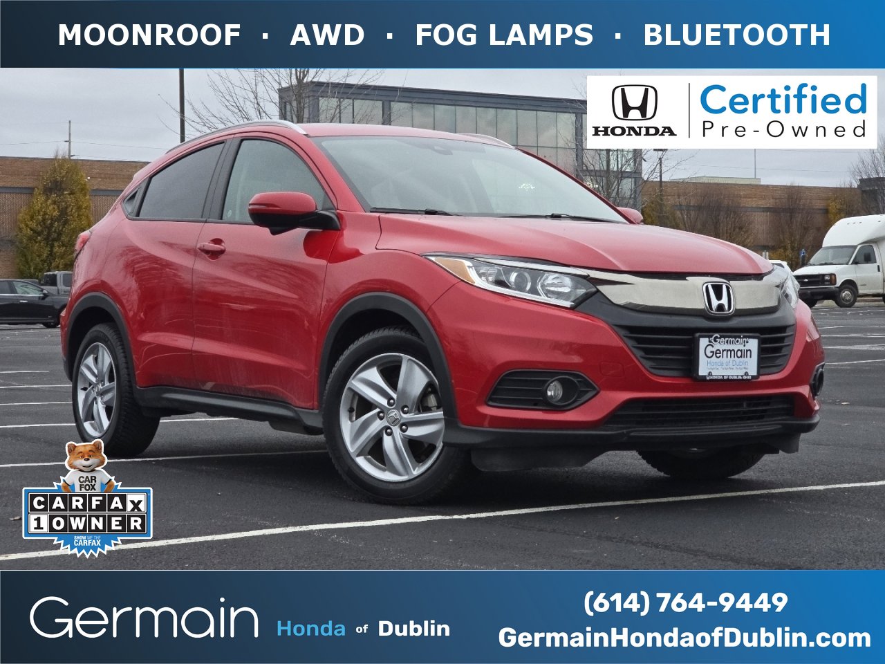 Certified 2019 Honda HR-V EX