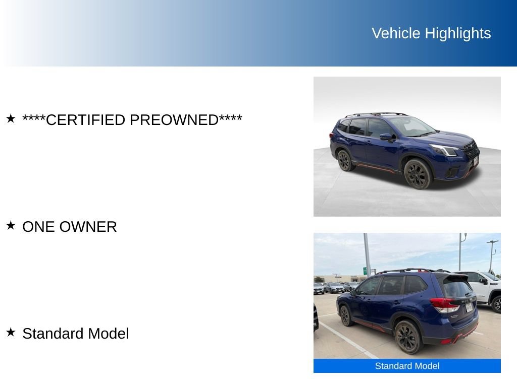 Used 2024 Subaru Forester Sport AWD/4WD image 5