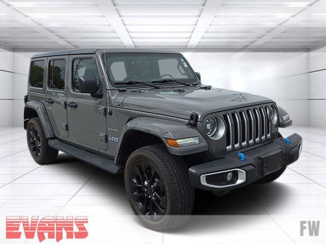 Used 2023 Jeep Wrangler Unlimited Sahara w/ Cold Weather Group AWD/4WD 360° Tour