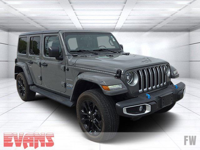 Used 2023 Jeep Wrangler Unlimited Sahara w/ Cold Weather Group AWD/4WD image 1