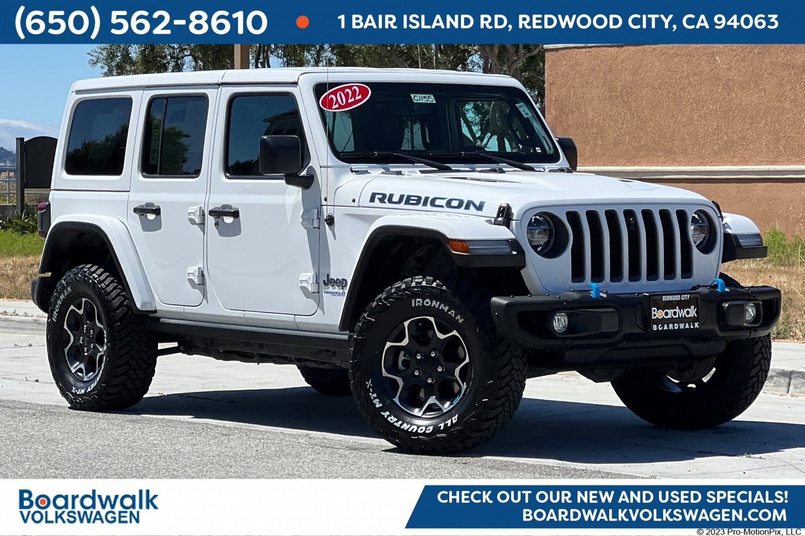 Used 2022 Jeep Wrangler Unlimited Rubicon 4xe w/ Steel Bumper Group