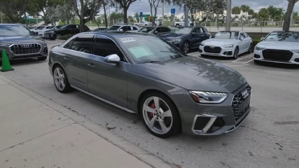 Certified 2023 Audi S4 Premium Plus w/ Premium Plus Package AWD/4WD image 2