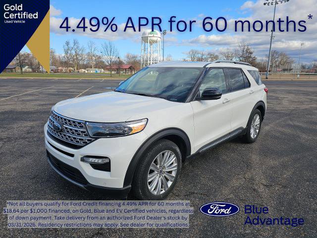 Certified 2022 Ford Explorer Limited w/ Limited Technology Package image 1