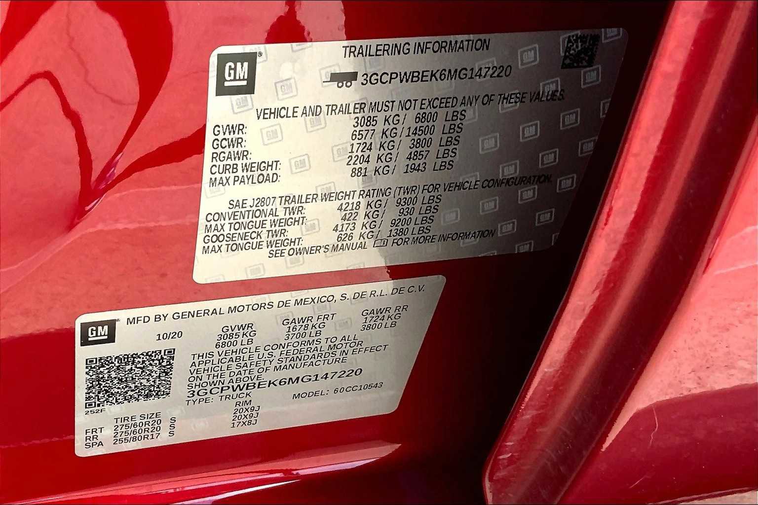 Used 2021 Chevrolet Silverado 1500 Custom RWD image 37