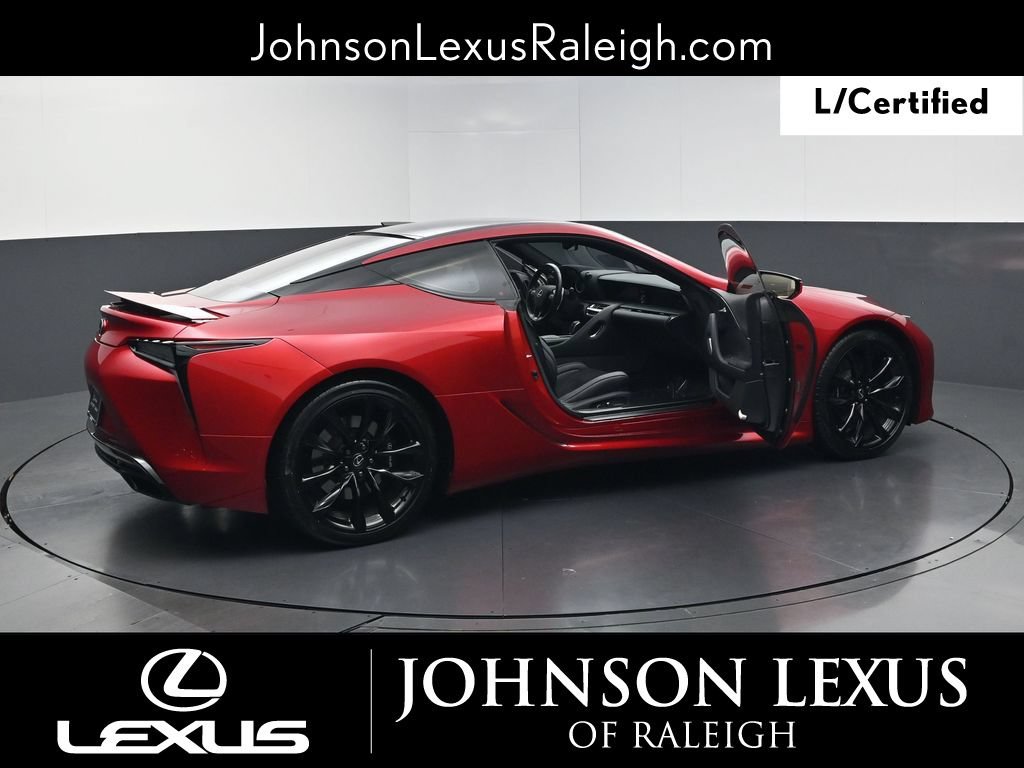 Certified 2022 Lexus LC 500 Coupe w/ Dynamic Handling Package RWD image 29
