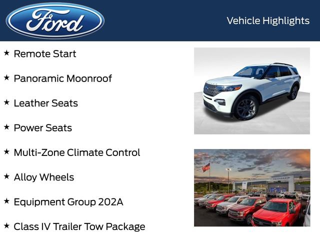 Certified 2023 Ford Explorer XLT w/ Equipment Group 202A image 13