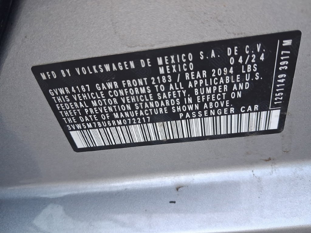 Certified 2024 Volkswagen Jetta S FWD image 26