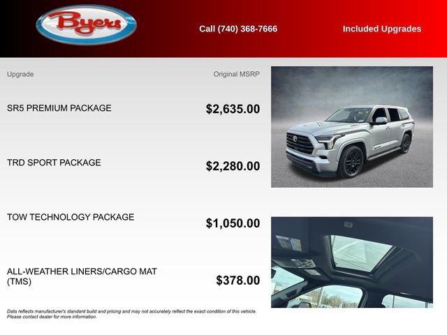 Used 2025 Toyota Sequoia SR5 w/ SR5 Premium Package AWD/4WD image 5