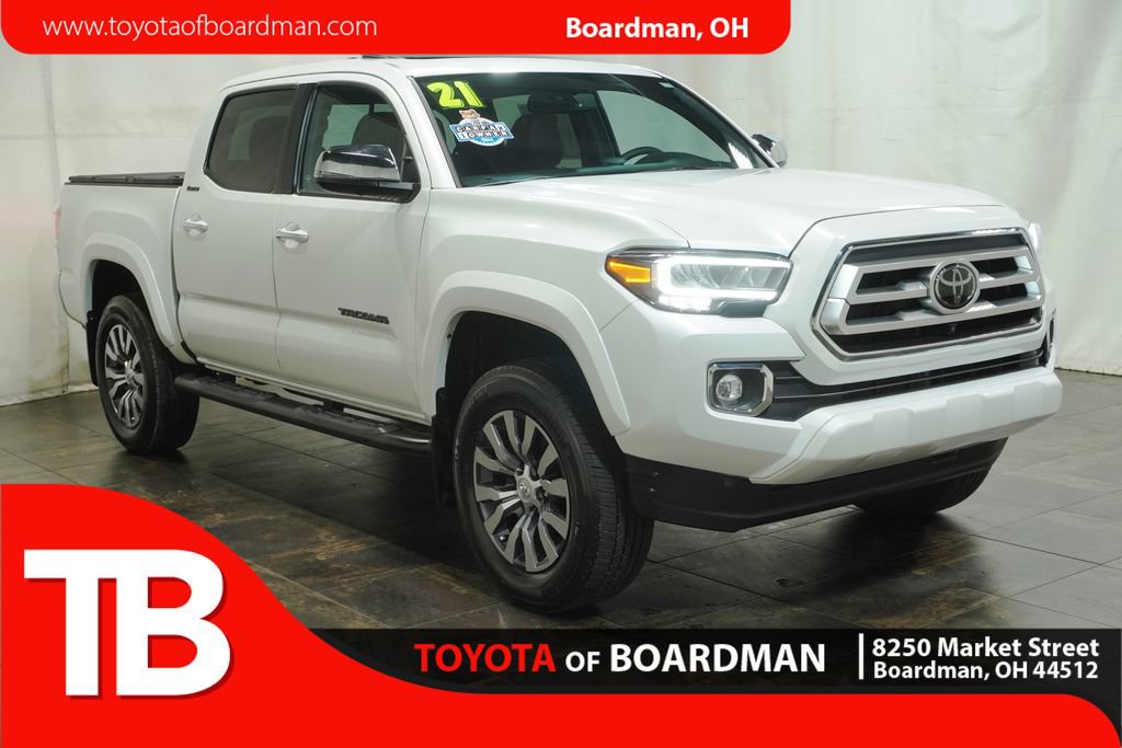 Certified 2021 Toyota Tacoma Limited w/ Blackout Package (TMS)