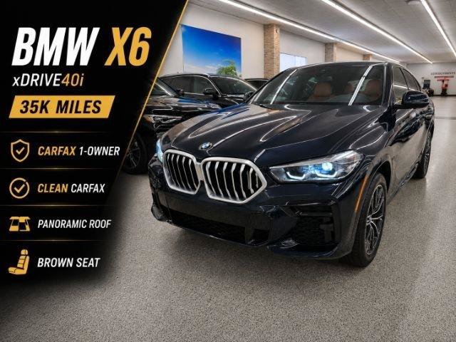 Used 2022 BMW X6 xDrive40i w/ M Sport Package