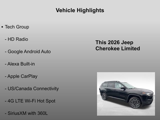 New 2026 Jeep Cherokee Limited image 35