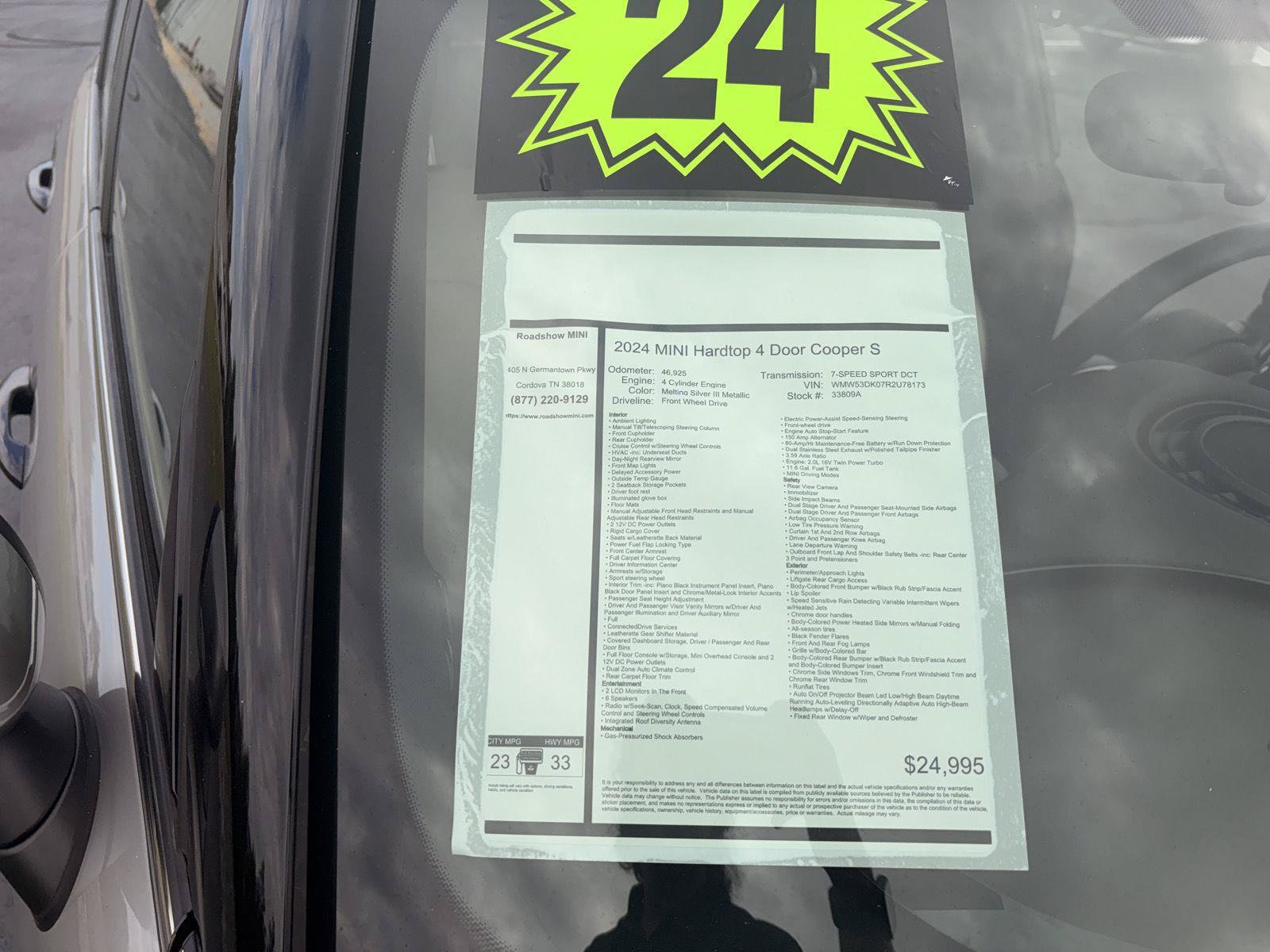 Used 2024 MINI Cooper S FWD image 20