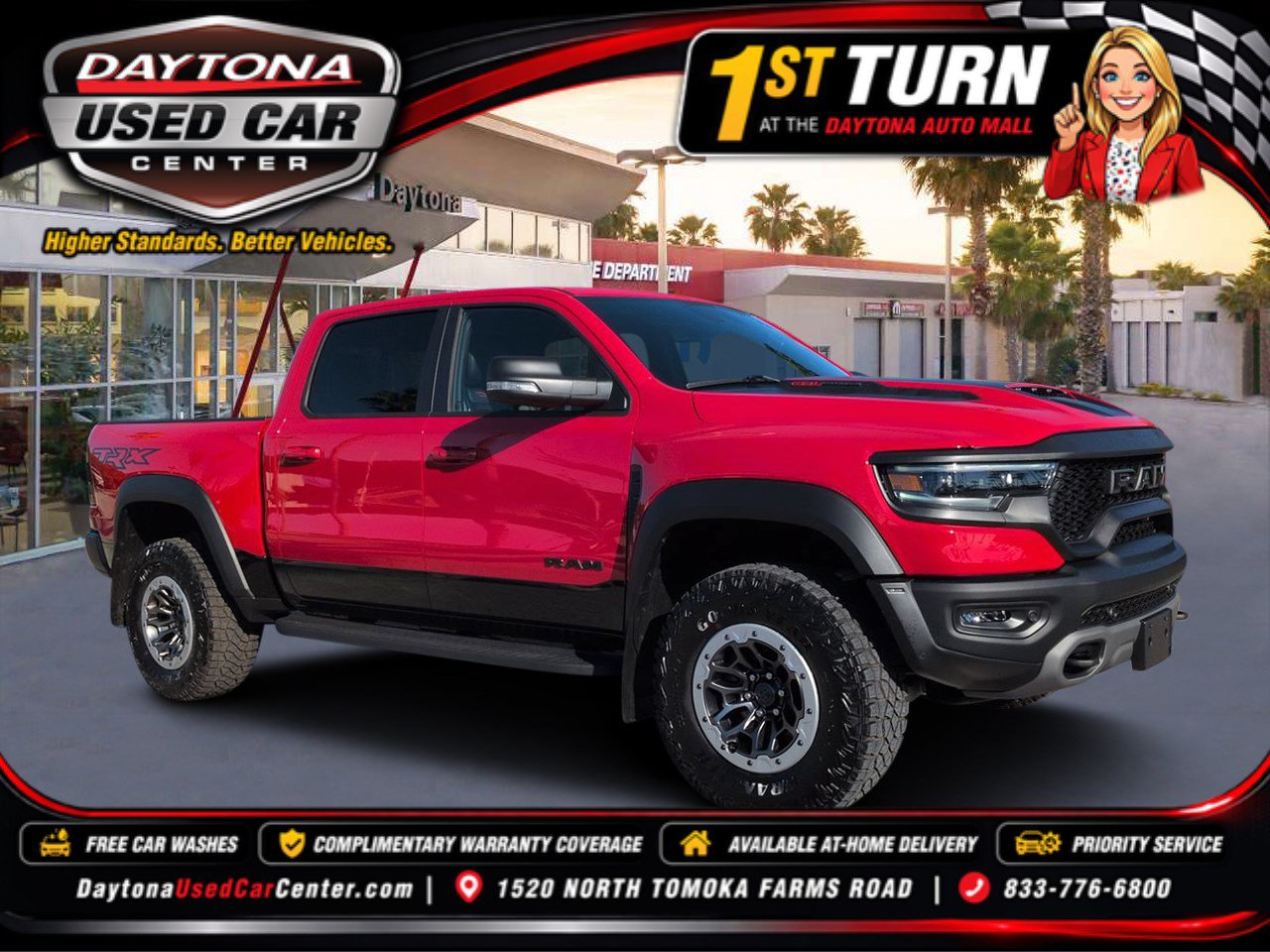 Used 2022 RAM 1500 TRX w/ TRX Level 2 Equipment Group AWD/4WD image 1