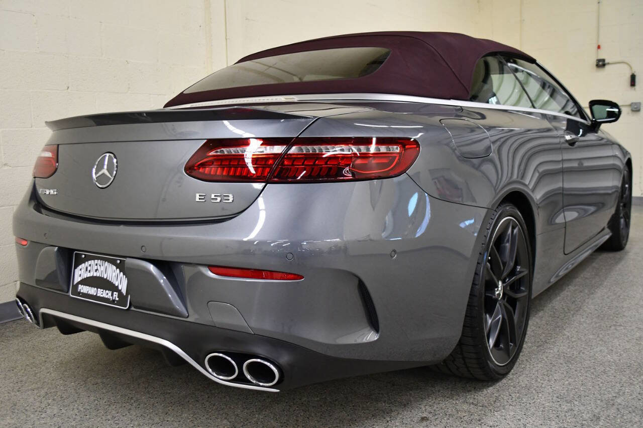 Used 2021 Mercedes-Benz E 53 AMG 4MATIC Cabriolet image 33