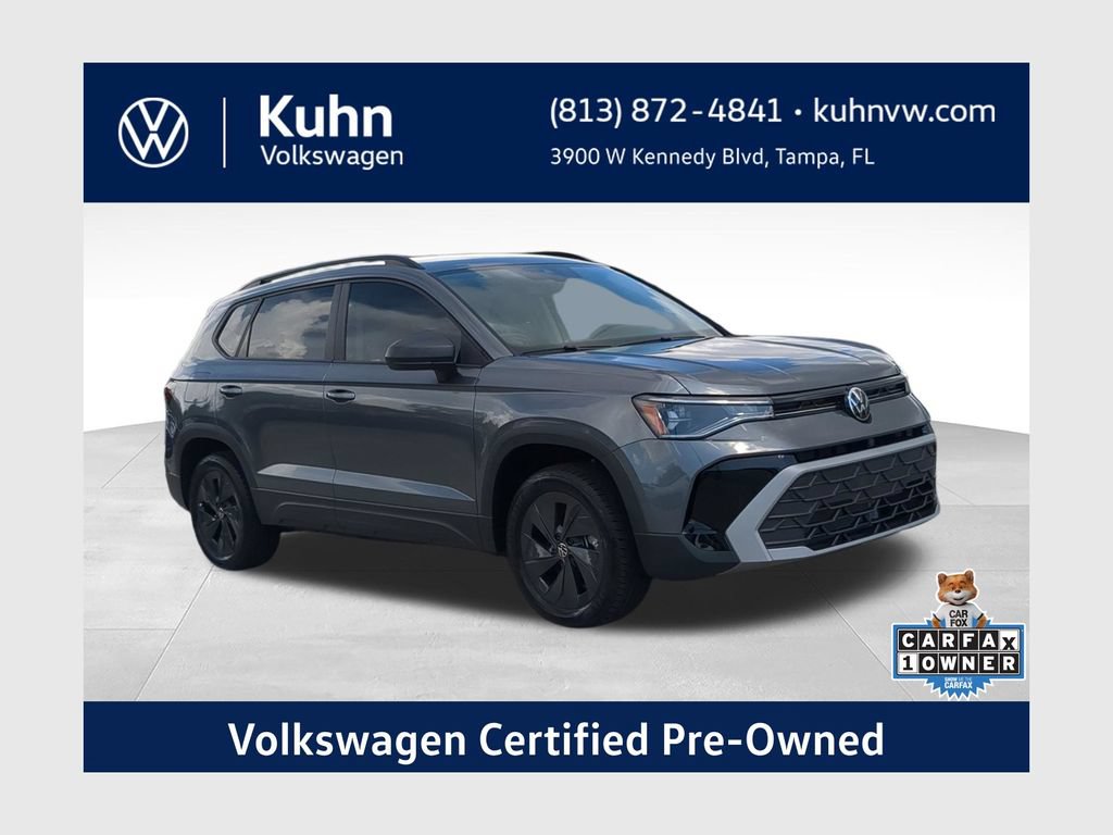 Certified 2025 Volkswagen Taos S