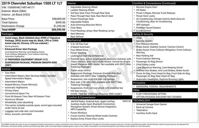 Used 2019 Chevrolet Suburban LT image 4