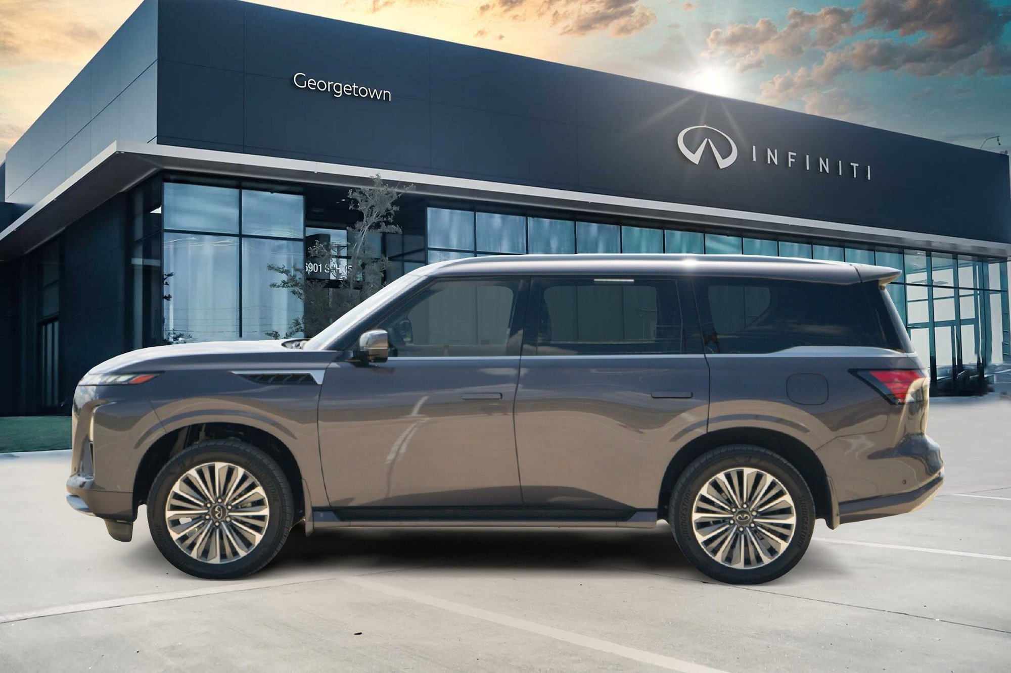 Certified 2025 INFINITI QX80 Luxe AWD/4WD image 7