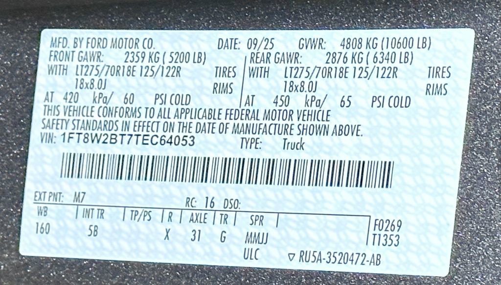 New 2026 Ford F250 Lariat image 46