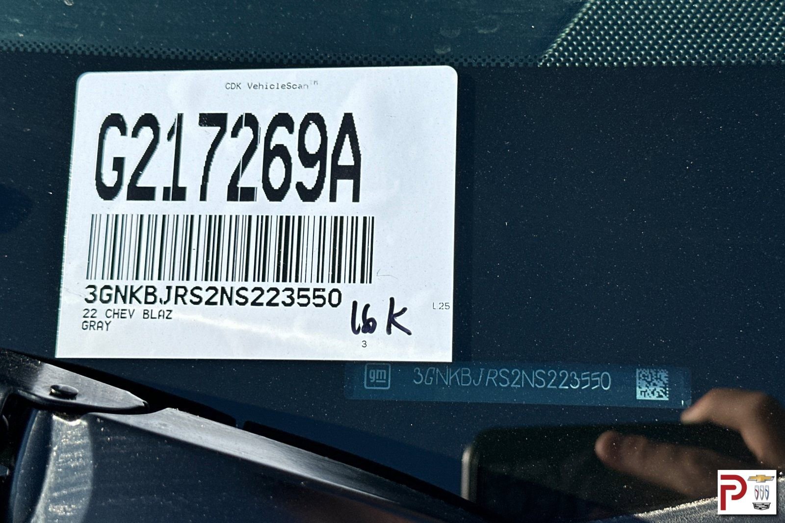 Certified 2022 Chevrolet Blazer LT w/ LPO, Cargo Package image 36