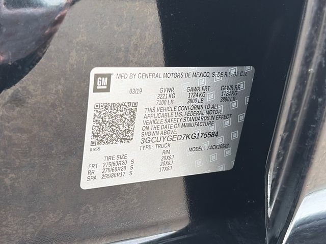 Used 2019 Chevrolet Silverado 1500 LTZ w/ LTZ Plus Package AWD/4WD image 53