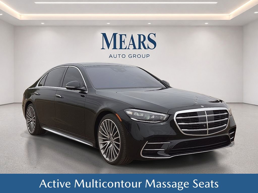 Used 2022 Mercedes-Benz S 500 4MATIC w/ AMG Line Package image 8