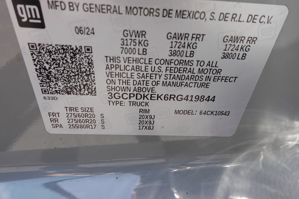 Used 2024 Chevrolet Silverado 1500 LT AWD/4WD image 20