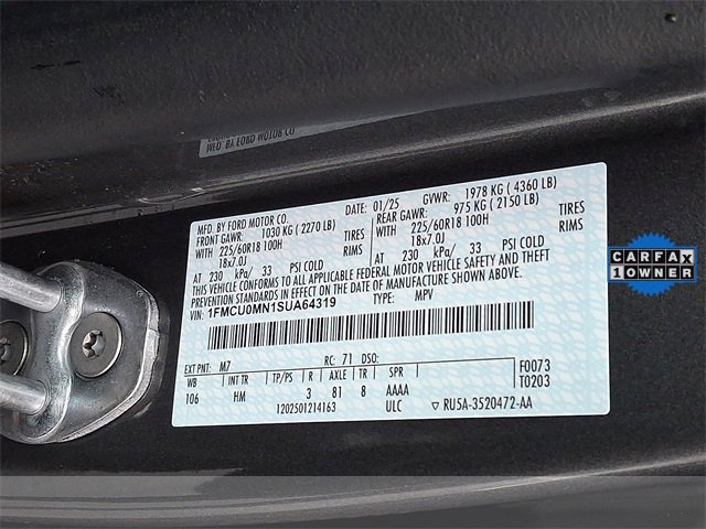 Used 2025 Ford Escape ST-Line image 26