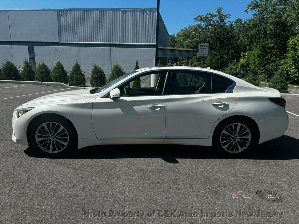 Used 2023 INFINITI Q50 Luxe w/ Cargo Package AWD/4WD image 3