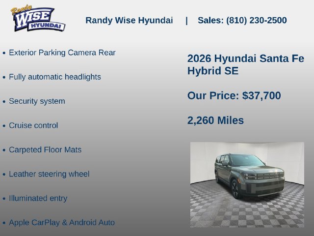 New 2026 Hyundai Santa Fe SE AWD/4WD image 10