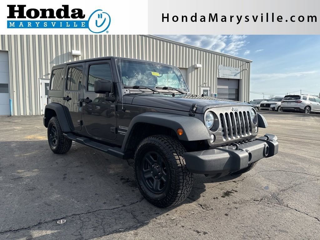 Used 2017 Jeep Wrangler Unlimited Sport