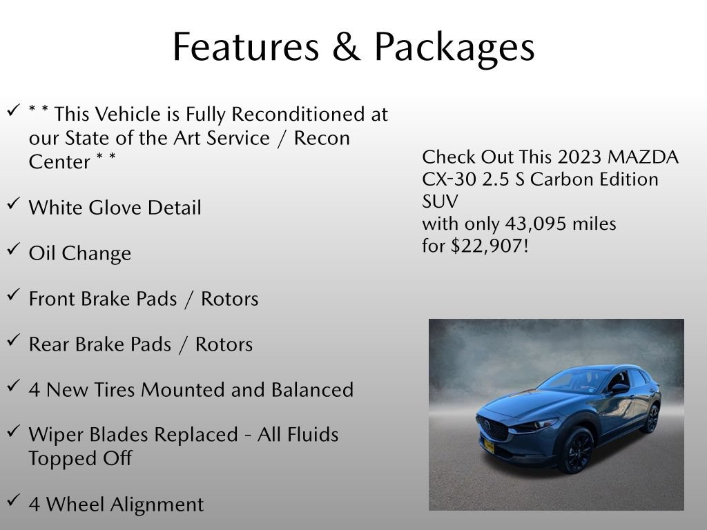 Certified 2023 MAZDA CX-30 AWD 2.5 S w/ Preferred Package image 4