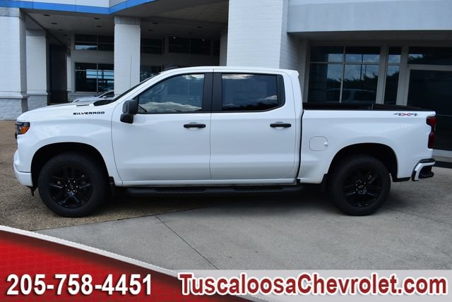 New 2026 Chevrolet Silverado 1500 Custom w/ Turbomax Blackout Package AWD/4WD image 6