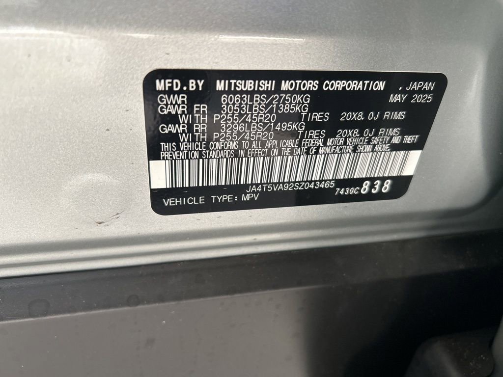 New 2025 Mitsubishi Outlander SE image 45