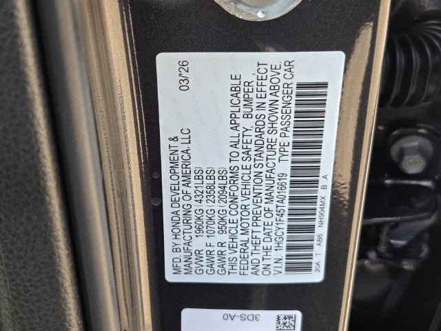 New 2026 Honda Accord SE image 18