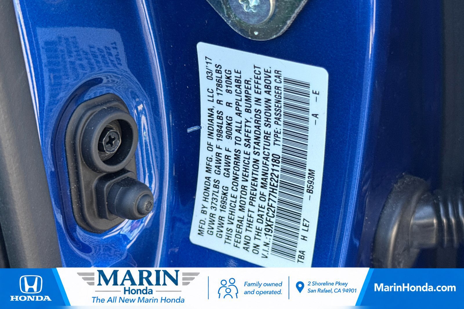 Used 2017 Honda Civic EX image 34