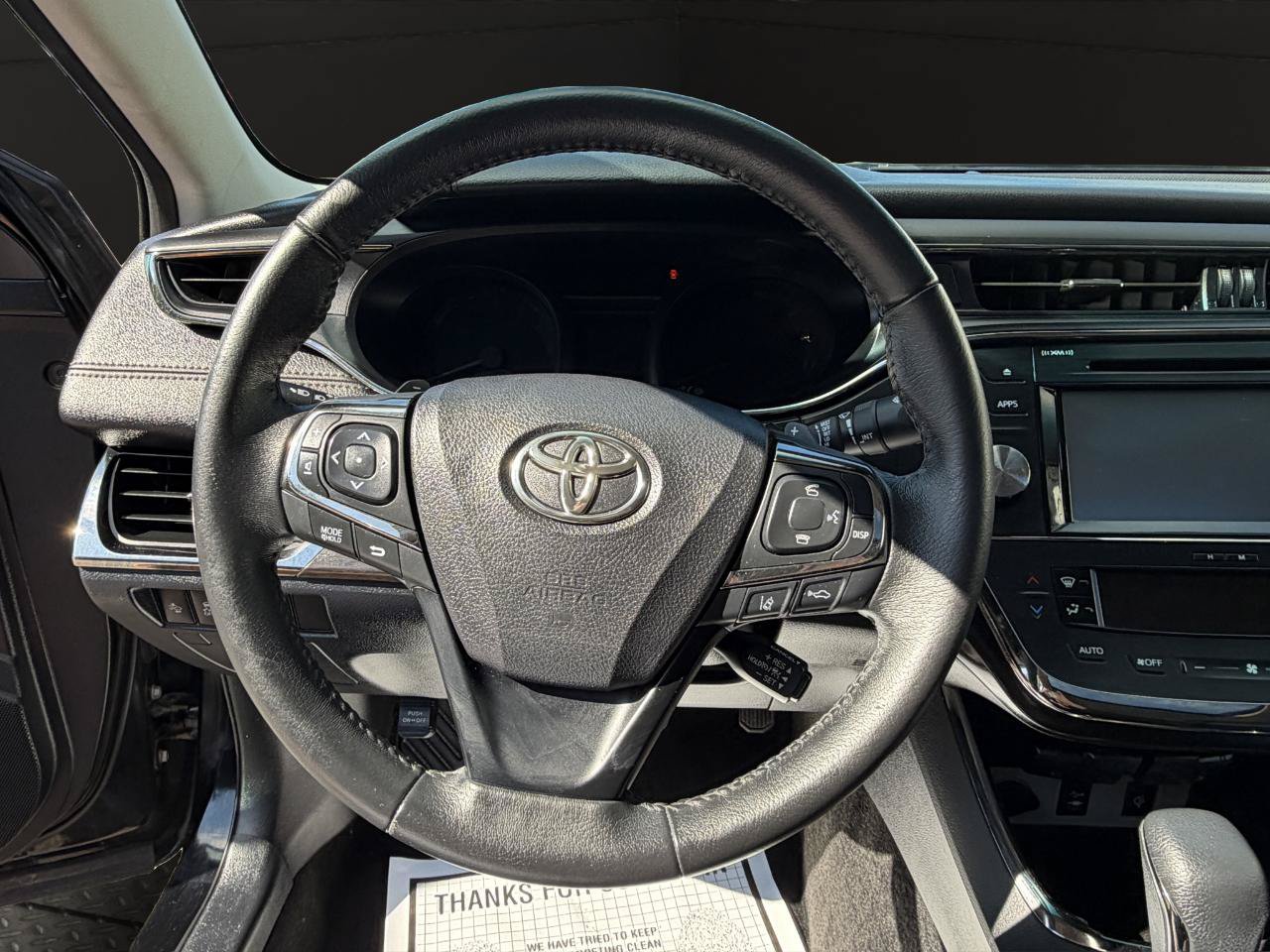 Used 2017 Toyota Avalon XLE Premium w/ All Weather Liner Package FWD image 10