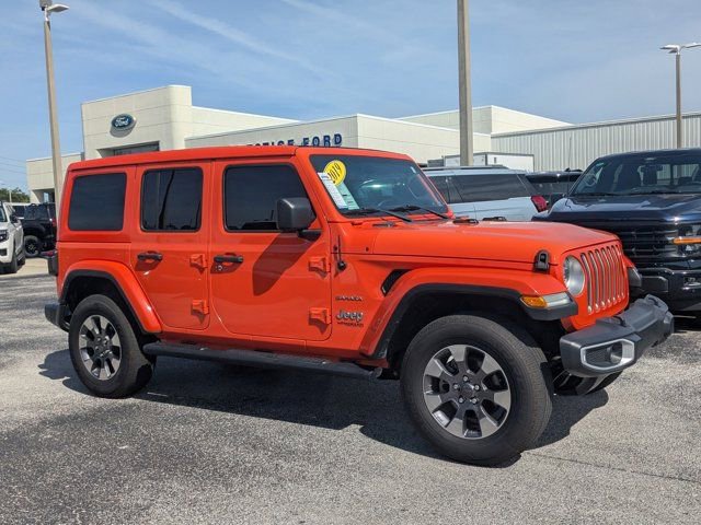 Used 2019 Jeep Wrangler Unlimited Sahara AWD/4WD image 3